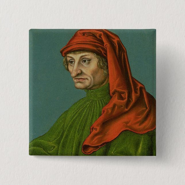 Portrait of a Man 2 Button (Front)