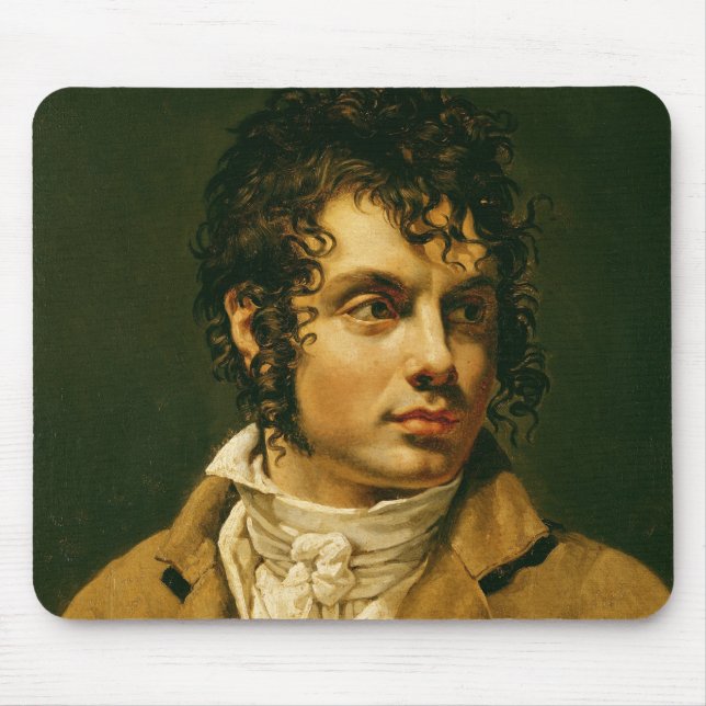 Portrait of a Man 2 Mouse Pad (Front)