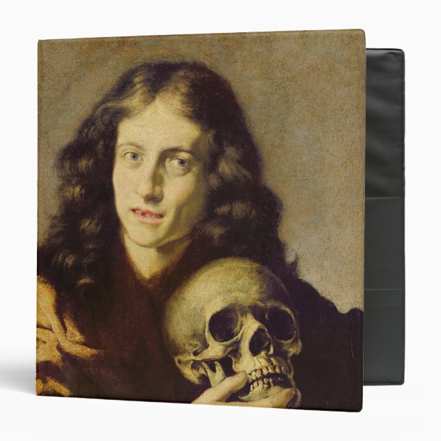 Portrait of a Man 3 Ring Binder (Front/Inside)