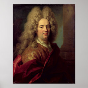 Portrait of a Man, c.1715 Poster