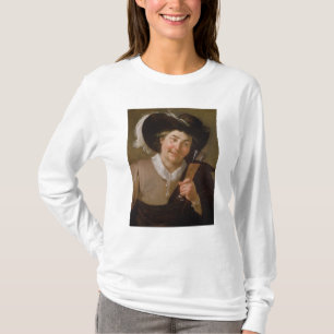 Portrait of a Man Holding a Wine Glass T-Shirt