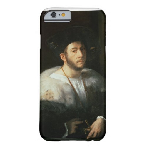 Portrait of a man possibly Cesare Borgia 1476_15 Barely There iPhone 6 Case