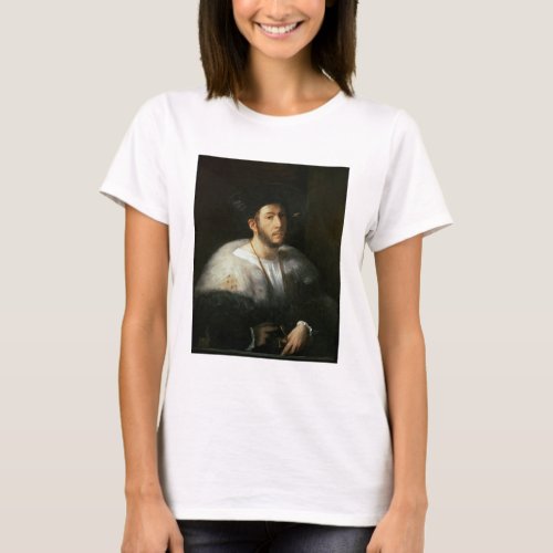 Portrait of a man possibly Cesare Borgia 1476_15 T_Shirt