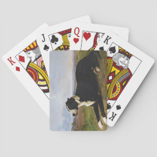 Portrait of a Mastiff Labrador Dog (Rosa Bonheur) Poker Cards