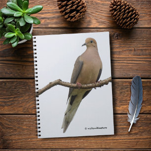 Portrait of a Mourning Dove Notebook