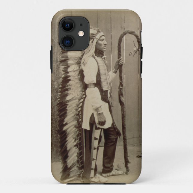 Portrait of a Native American from 'Buffalo Bill's Case-Mate iPhone Case (Back)