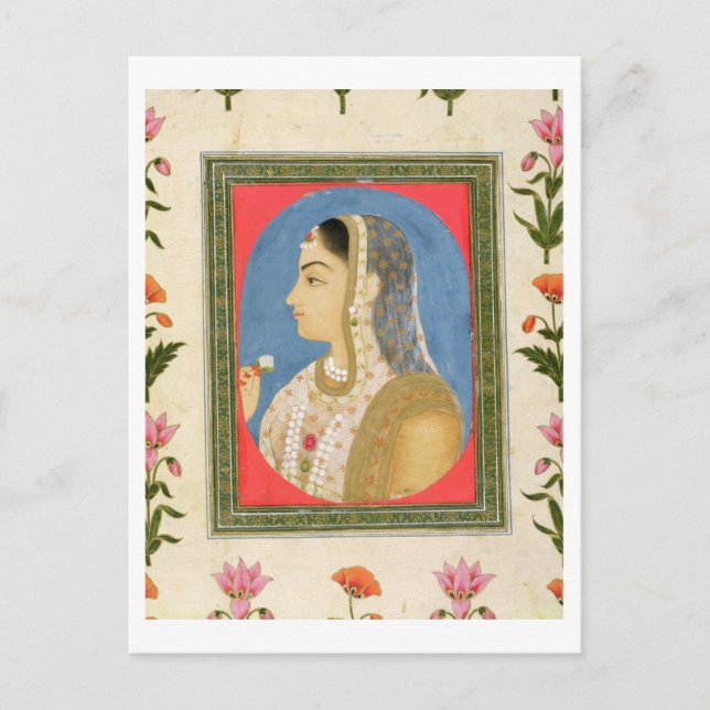 Portrait of a noble lady, from the Small Clive Alb Postcard (Front)