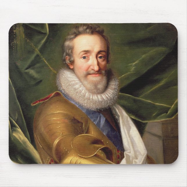 Portrait of a Nobleman in Armour Mouse Pad (Front)
