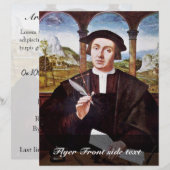 Portrait Of A Notary By Quentin Massys (Front/Back)