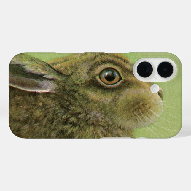 Portrait of a rabbit fine art painting Case-Mate iPhone case (Back (Horizontal))