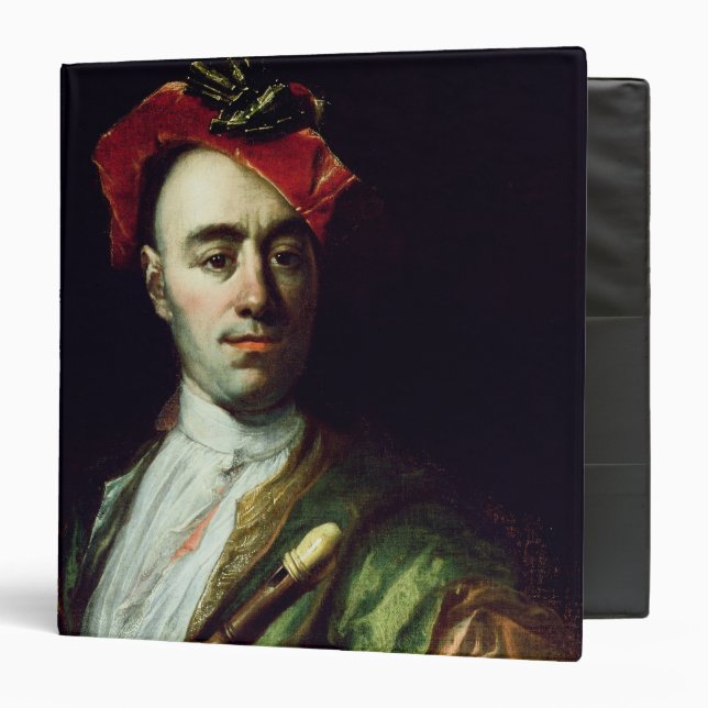 Portrait of a Recorder Player Binder (Front/Inside)