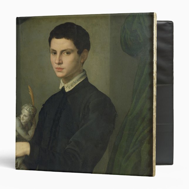 Portrait of a Sculptor 3 Ring Binder (Front/Inside)