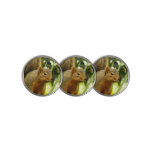 Portrait of a Squirrel Nature Animal Photography Golf Ball Marker