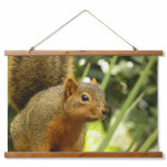 Portrait of a Squirrel Nature Animal Photography Hanging Tapestry