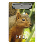 Portrait of a Squirrel Nature Animal Photography Mini Clipboard