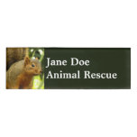 Portrait of a Squirrel Nature Animal Photography Name Tag
