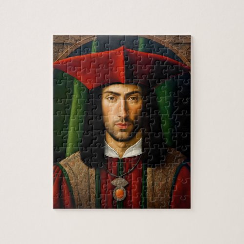 Portrait of a wealthy man jigsaw puzzle