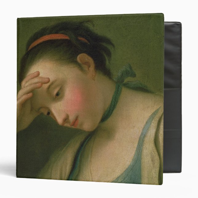 Portrait of a Woman 2 3 Ring Binder (Front/Inside)