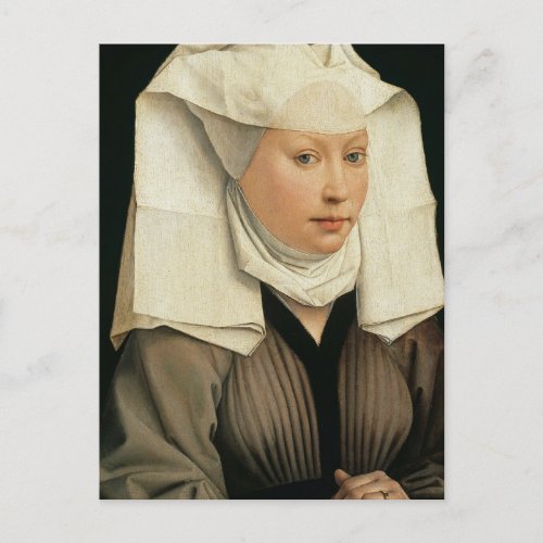 Portrait of a Woman by Rogier van der Weyden _ Postcard