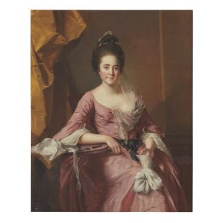 Portrait of a Woman Faux Canvas Print