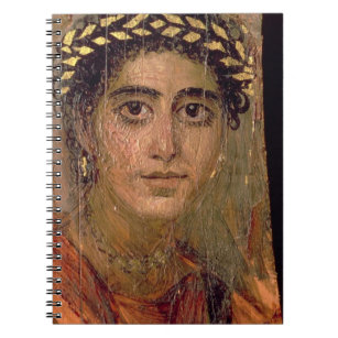 Portrait of a Woman, from Fayum, Romano-Egyptian, Notebook
