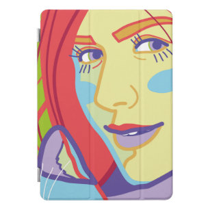  portrait of a woman. iPad pro cover