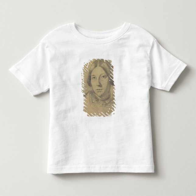 Portrait of a woman, possibly George Sand (1804-76 Toddler T-shirt (Front)