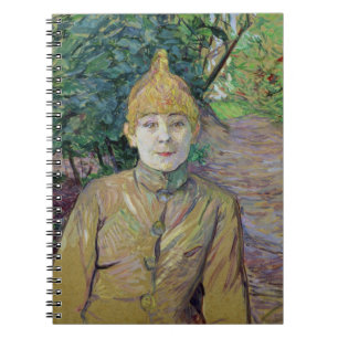 Portrait of a woman, possibly the French dancer Lo Notebook