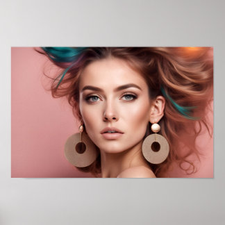 portrait of a woman poster