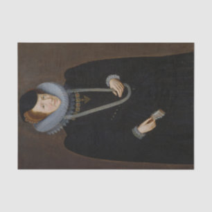 Portrait of a Woman, Probably Mary of Scudamore Tissue Paper