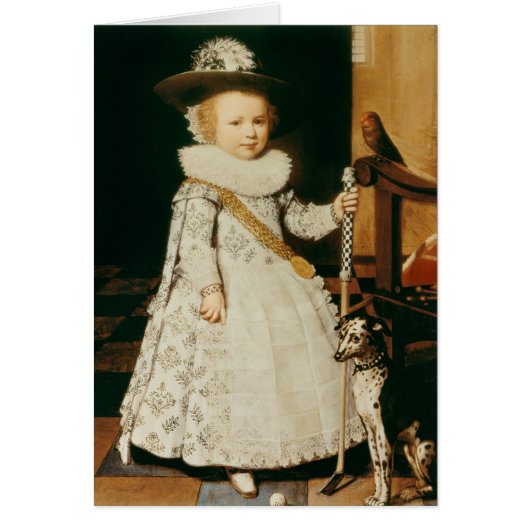 Portrait of a Young Boy Cards (Front)