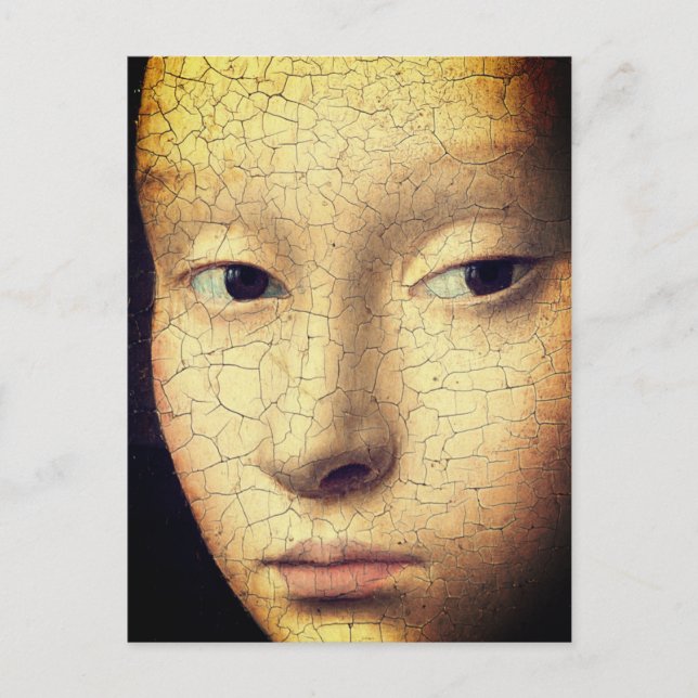 Portrait of a Young Girl (detail) Postcard (Front)