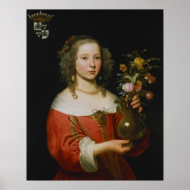 Portrait of a Young Girl Poster (Front)