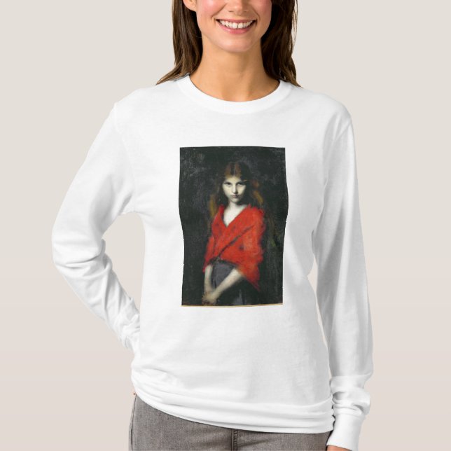 Portrait of a Young Girl, The Shiverer T-Shirt (Front)