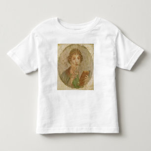 Portrait of a young girl toddler t-shirt