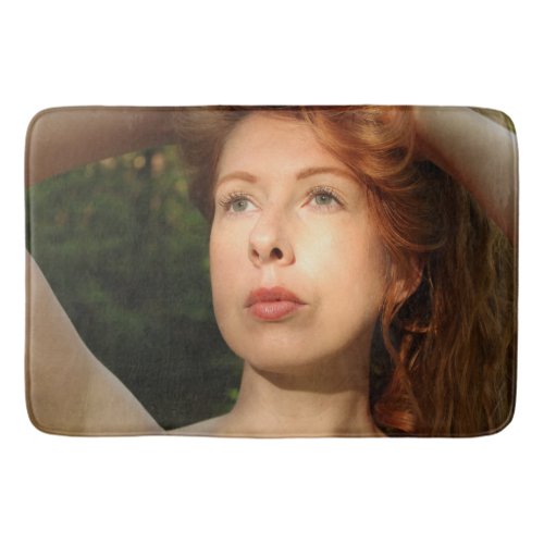 Portrait of a Young Lady Bath Mat