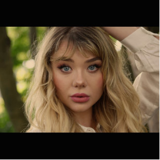 Portrait of a Young Lady Cutout