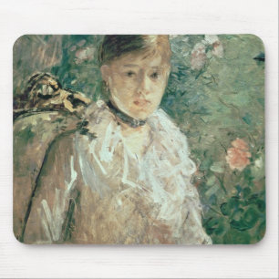 Portrait of a Young Lady Mouse Pad