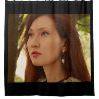 Portrait of a Young Lady Shower Curtain