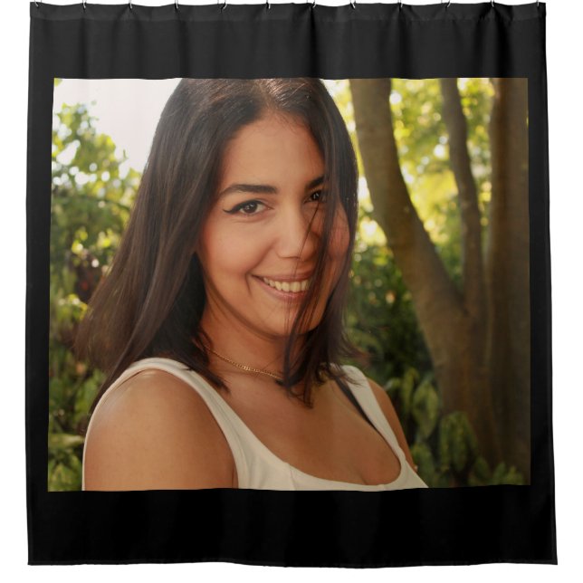 Portrait of a Young Lady Shower Curtain (Front)