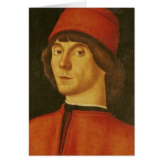 Portrait of a Young Man Cards (Front)