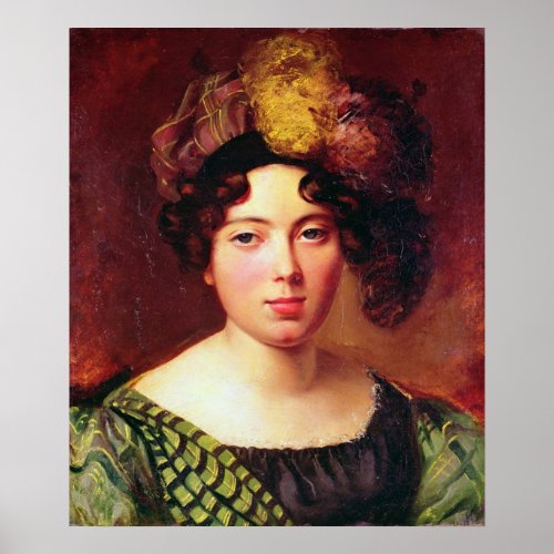 Portrait of a Young Scottish Woman Poster