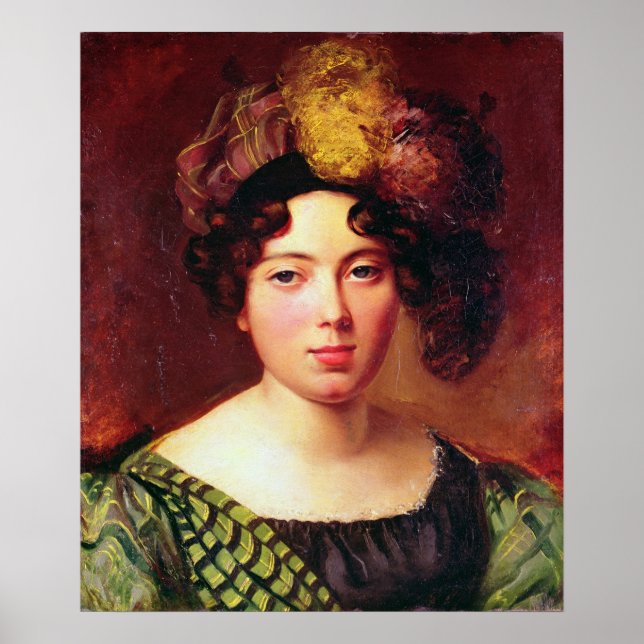 Portrait of a Young Scottish Woman Poster (Front)