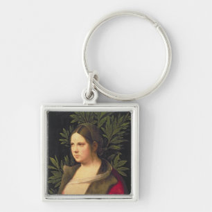 Portrait of a Young Woman , 1506 Keychain