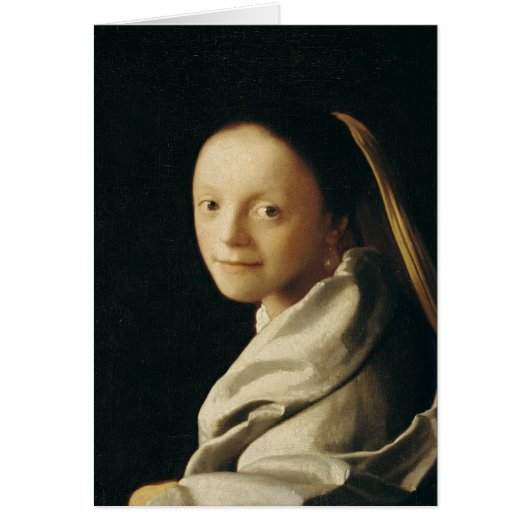 Portrait of a Young Woman, c.1663-65 Cards (Front)