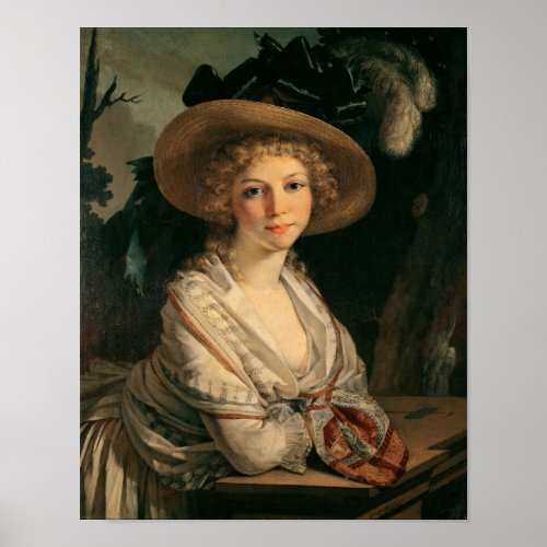 Portrait of a Young Woman Poster