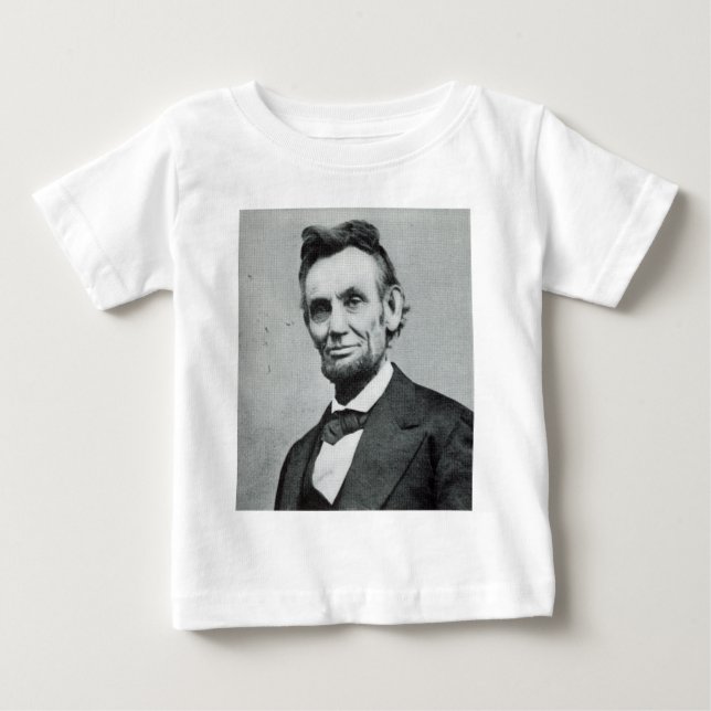Portrait of Abe Lincoln 1 Baby T-Shirt (Front)