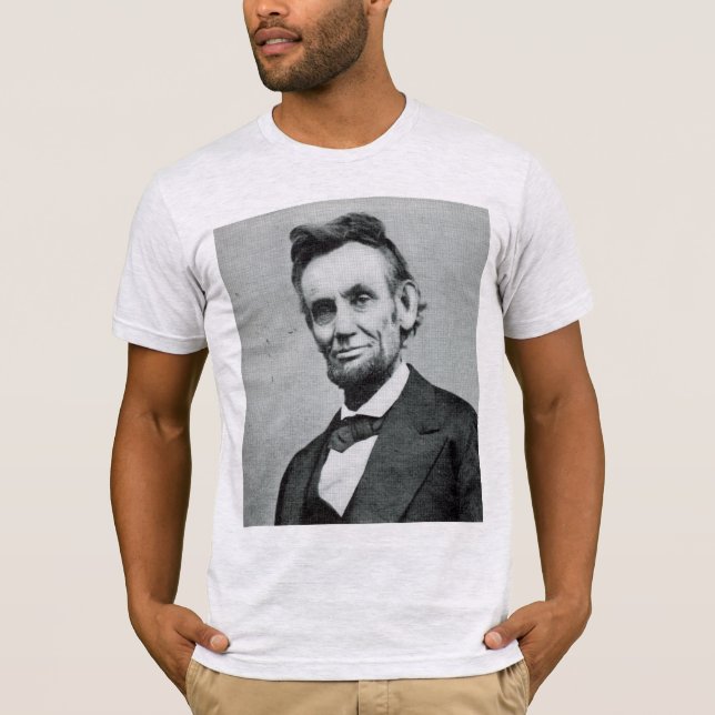 Portrait of Abe Lincoln 1 T-Shirt (Front)