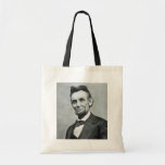 Portrait Of Abe Lincoln 1 Tote Bag at Zazzle
