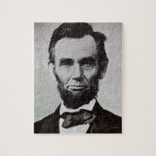 Portrait of Abe Lincoln 2 Jigsaw Puzzle